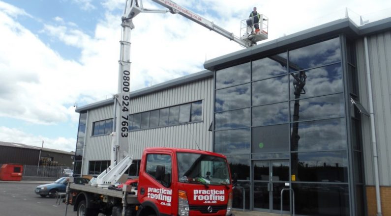 Industrial Skylights Installation in Halifax, West Yorkshire
